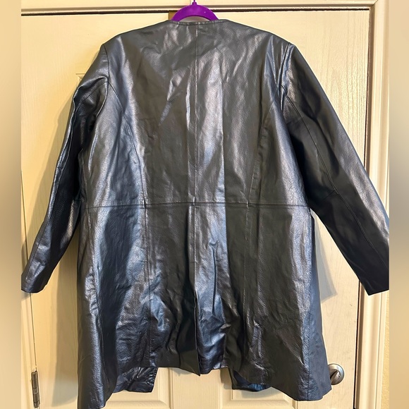 Jessica London Leather Jacket - Picture 2 of 6